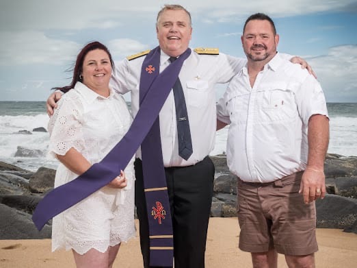 Wedding ceremony by Dr. Gerrit Rademeyer in Warden